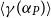 left angle bracket gamma left parenthesis alpha Subscript upper P Baseline right parenthesis right angle bracket