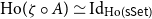 normal upper H normal o left parenthesis zeta ring upper A right parenthesis asymptotically equals normal upper I normal d Subscript normal upper H normal o left parenthesis sans serif sSet right parenthesis