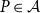 upper P element of script upper A
