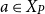 a element of upper X Subscript upper P