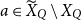 a element of upper X overtilde Subscript upper Q minus upper X Subscript upper Q