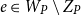 e element of upper W Subscript upper P minus upper Z Subscript upper P