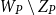 upper W Subscript upper P Baseline minus upper Z Subscript upper P