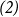 italic left parenthesis 2 right parenthesis