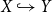 upper X right arrow with hook upper Y