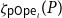 zeta Subscript sans serif pOpe Sub Subscript iota Baseline left parenthesis upper P right parenthesis