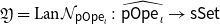 German upper Y equals normal upper L normal a normal n Subscript よ Baseline script upper N Subscript sans serif pOpe Sub Subscript iota Subscript Baseline colon ModifyingAbove sans serif pOpe Subscript iota Baseline With caret right arrow sans serif sSet