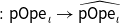 よ colon sans serif pOpe Subscript iota Baseline right arrow ModifyingAbove sans serif pOpe Subscript iota Baseline With caret