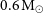 0.6 normal upper M Subscript circled dot