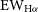 normal upper E normal upper W Subscript normal upper H alpha