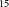 Superscript 15