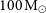 100 normal upper M Subscript circled dot