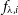 f Subscript lamda comma i