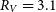 upper R Subscript upper V Baseline equals 3.1