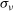sigma Subscript nu