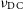 nu Subscript DC
