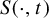 upper S left parenthesis dot comma t right parenthesis