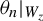 theta Subscript n Baseline vertical bar Subscript upper W Sub Subscript z Subscript Baseline