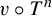 v ring upper T Superscript n