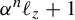 alpha Superscript n Baseline script l Subscript z plus 1