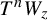 upper T Superscript n Baseline upper W Subscript z