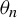 theta Subscript n