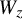 upper W Subscript z