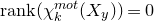 normal r normal a normal n normal k left parenthesis chi Subscript k Superscript normal m normal o normal t Baseline left parenthesis upper X Subscript y Baseline right parenthesis right parenthesis equals 0