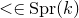 less than element of normal upper S normal p normal r left parenthesis k right parenthesis