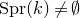 normal upper S normal p normal r left parenthesis k right parenthesis not equals normal empty set