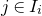 j element of upper I Subscript i