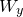 upper W Subscript y