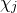 chi Subscript j