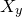 upper X Subscript y