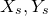 upper X Subscript s Baseline comma upper Y Subscript s Baseline