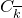 upper C Subscript k overbar
