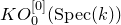 upper K upper O 0 Superscript left bracket 0 right bracket Baseline left parenthesis normal upper S normal p normal e normal c left parenthesis k right parenthesis right parenthesis