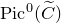 normal upper P normal i normal c Superscript 0 Baseline left parenthesis upper C overtilde right parenthesis