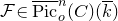 script upper F element of ModifyingAbove normal upper P normal i normal c With bar Subscript o Superscript n Baseline left parenthesis upper C right parenthesis left parenthesis k overbar right parenthesis