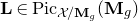 bold upper L element of normal upper P normal i normal c Subscript script upper X divided by bold upper M Sub Subscript g Baseline left parenthesis bold upper M Subscript g Baseline right parenthesis