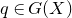 q element of upper G left parenthesis upper X right parenthesis