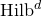 normal upper H normal i normal l normal b Superscript d