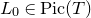 upper L 0 element of normal upper P normal i normal c left parenthesis upper T right parenthesis