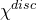 chi Superscript normal d normal i normal s normal c
