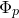 normal upper Phi Subscript p