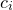 c Subscript i