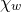 chi Subscript w