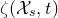 zeta left parenthesis script upper X Subscript s Baseline comma t right parenthesis