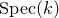 normal upper S normal p normal e normal c left parenthesis k right parenthesis