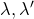 lamda comma lamda prime